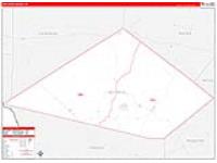 Jeff Davis, Tx Carrier Route Wall Map